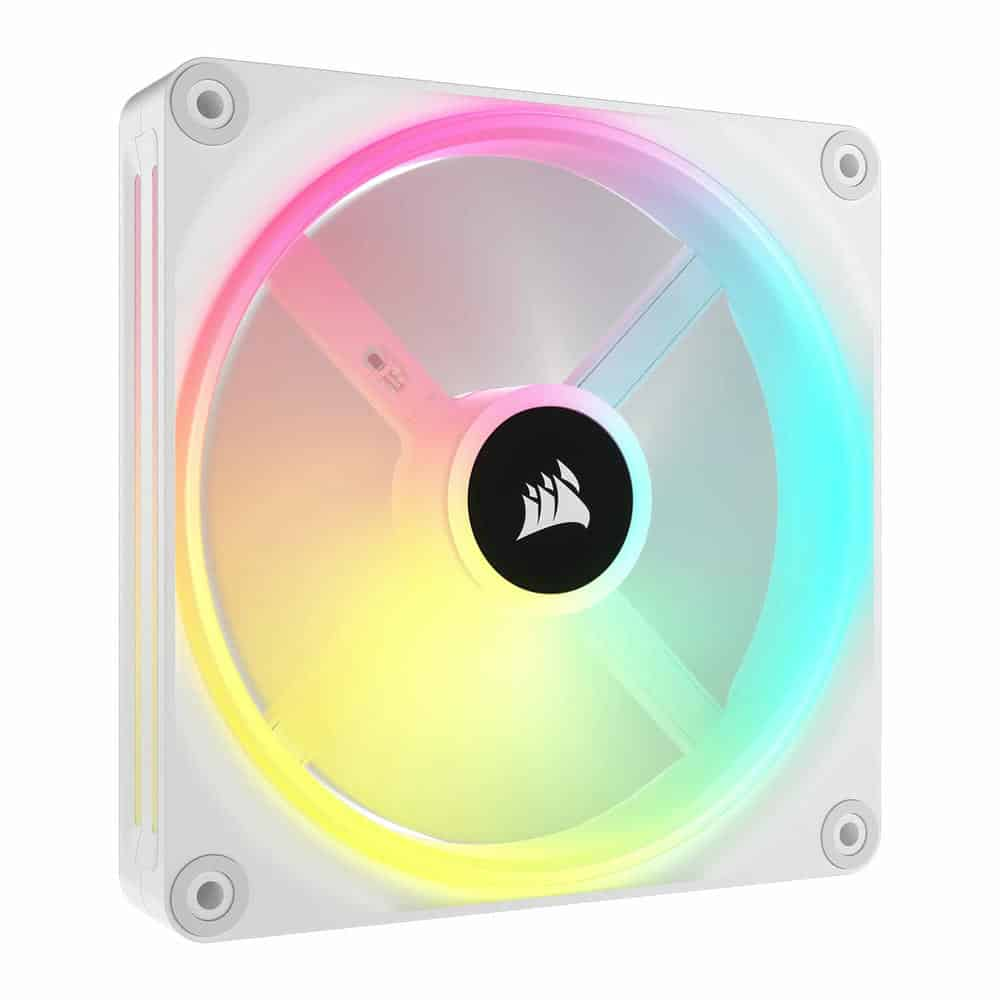 Corsair iCUE LINK QX140 RGB White Single 140mm PWM Fan Expansion Kit